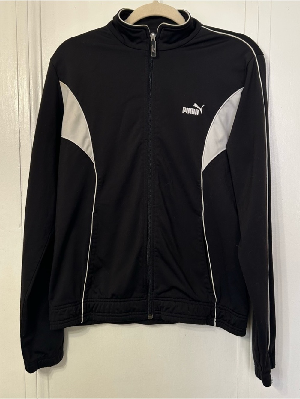 Puma Black Athletic Jacket with Red Label